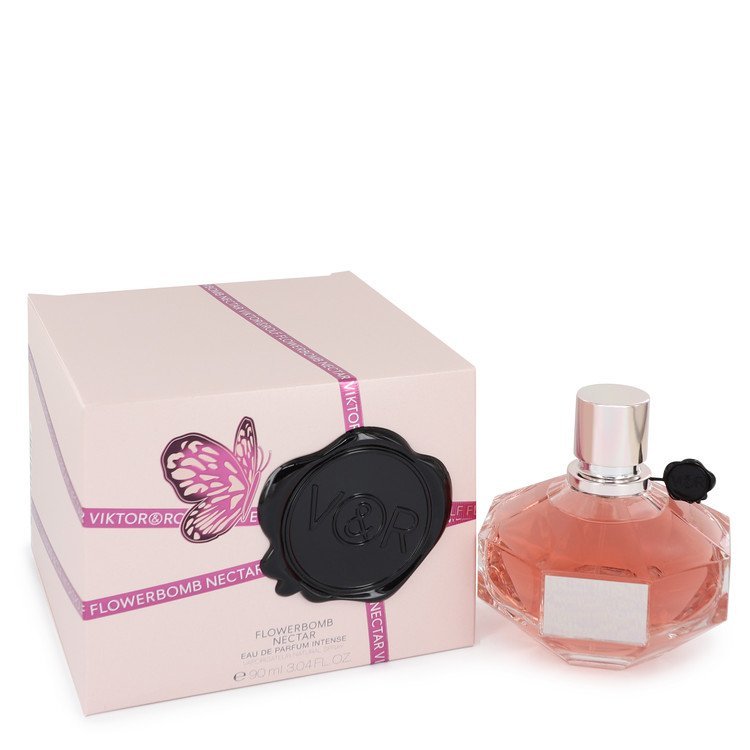 Flowerbomb Nectar by Viktor & Rolf Eau De Parfum Spray 3.04 oz for Women - Thesavour