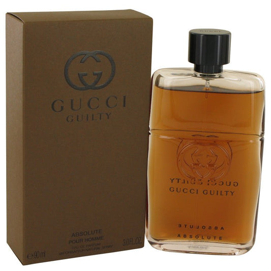 Gucci Guilty Absolute by Gucci Eau De Parfum Spray (unboxed) 3 oz for Men - Thesavour