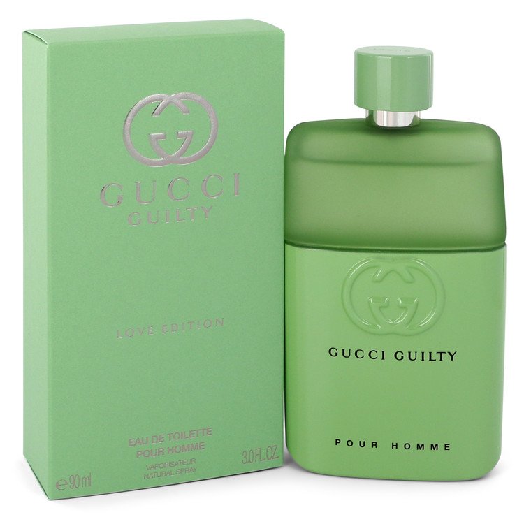 Gucci Guilty Love Edition by Gucci Eau De Toilette Spray (unboxed) 3 oz for Men - Thesavour