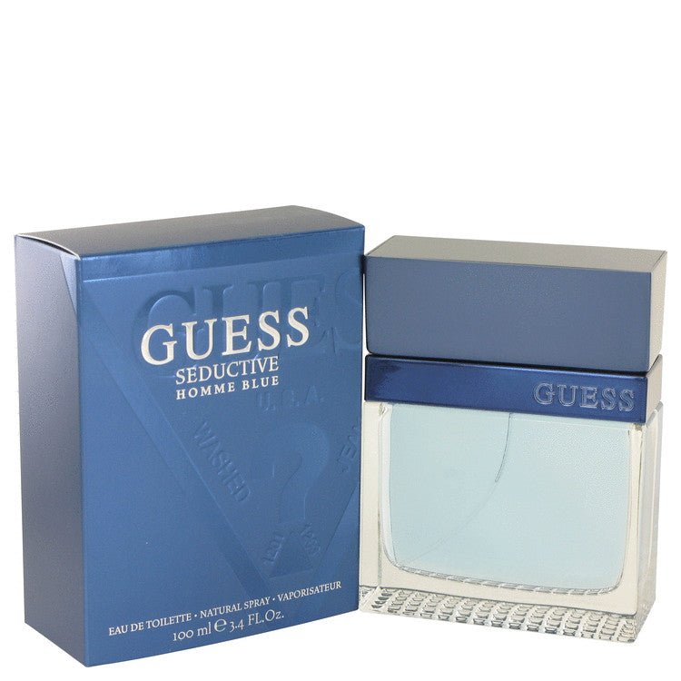 Guess Seductive Homme Blue by Guess Eau De Toilette Spray 3.4 oz for Men - Thesavour