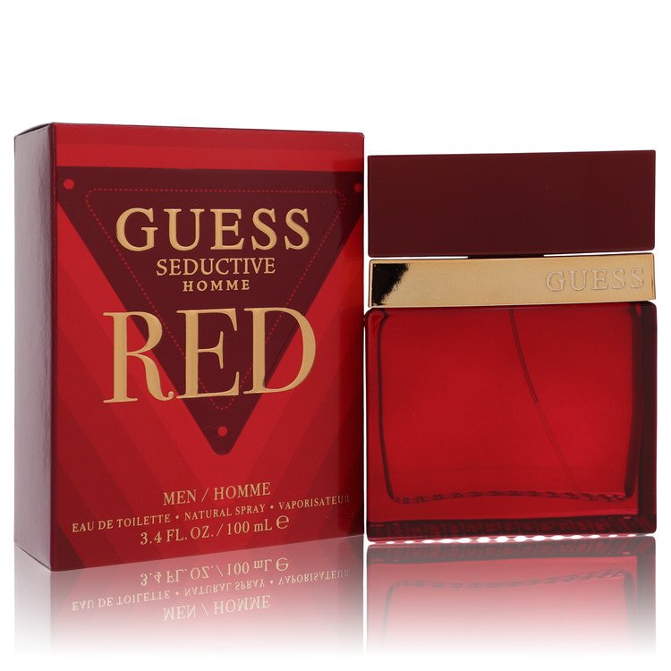 Guess Seductive Homme Red by Guess Eau De Toilette Spray 3.4 oz for Men - Thesavour