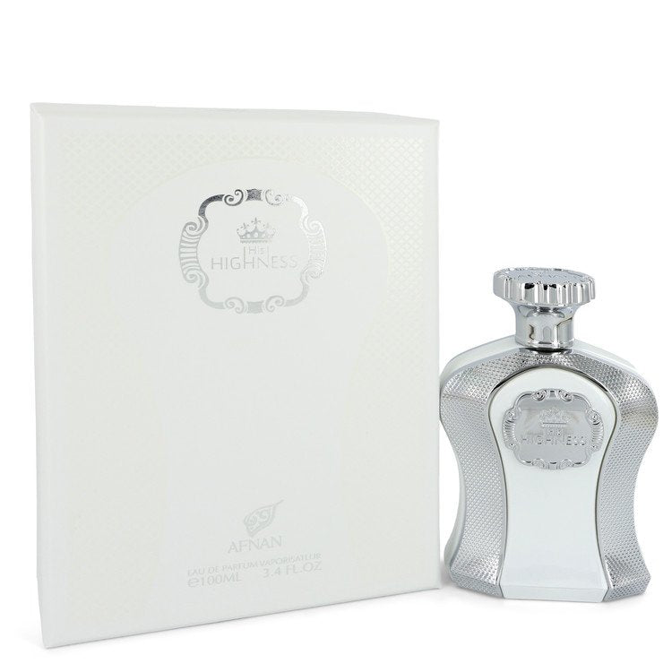 His Highness White by Afnan Eau De Parfum Spray 3.4 oz for Men - Thesavour