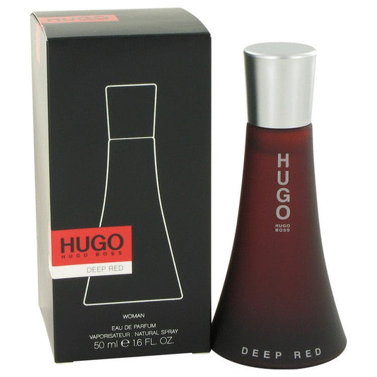 hugo DEEP RED by Hugo Boss Eau De Parfum Spray for Women - Thesavour