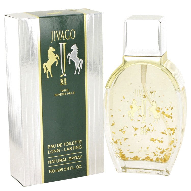 JIVAGO 24K by Ilana Jivago Eau De Toilette Spray 3.4 oz for Men - Thesavour
