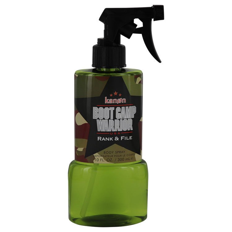 Kanon Boot Camp Warrior Rank & File by Kanon Body Spray 10 oz for Men - Thesavour