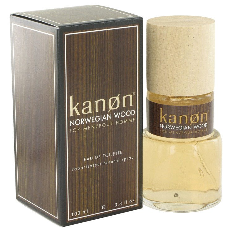 Kanon Norwegian Wood by Kanon Eau De Toilette Spray 3.3 oz for Men - Thesavour