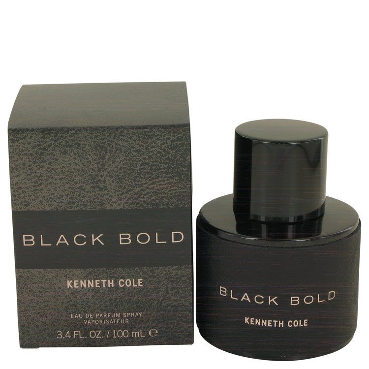 Kenneth Cole Black Bold by Kenneth Cole Eau De Parfum Spray 3.4 oz for Men - Thesavour