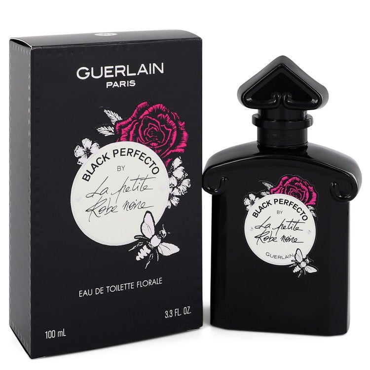 La Petite Robe Noire Black Perfecto by Guerlain Eau De Toilette Florale Spray 3.3 oz for Women - Thesavour