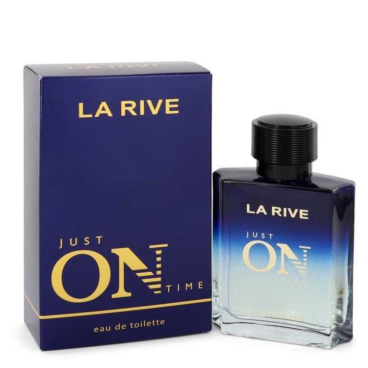La Rive Just On Time by La Rive Eau De Toilette Spray 3.3 oz for Men - Thesavour