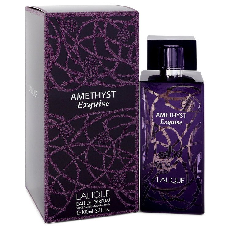 Lalique Amethyst Exquise by Lalique Eau De Parfum Spray 3.3 oz for Women - Thesavour