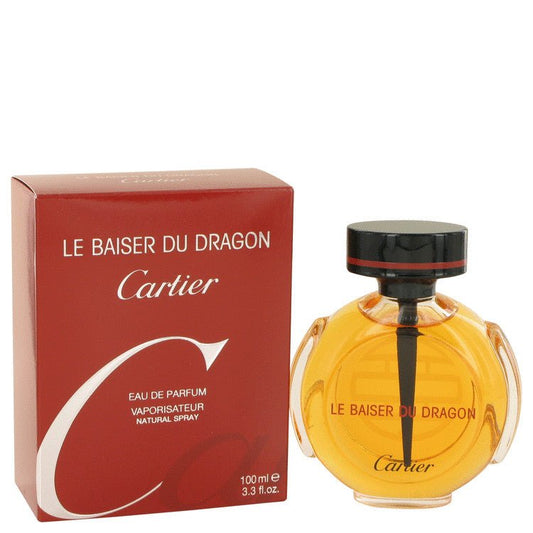Le Baiser Du Dragon by Cartier Eau De Parfum Spray 3.3 oz for Women - Thesavour