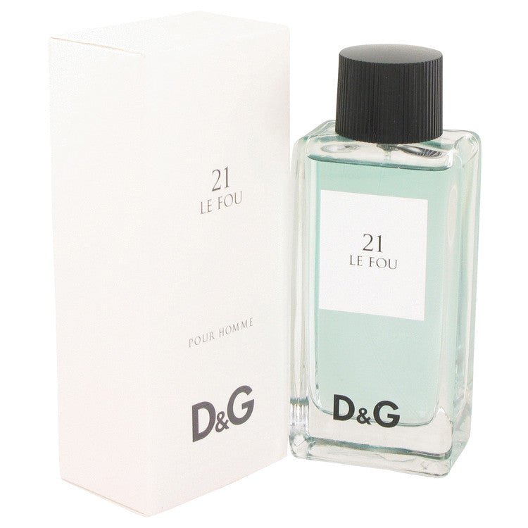 Le Fou 21 by Dolce & Gabbana Eau De Toilette spray for Men - Thesavour