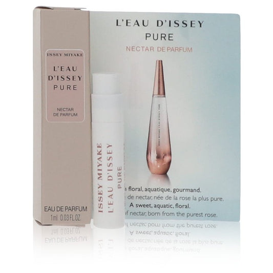 L'eau D'issey Pure by Issey Miyake Vial (sample) Nectar de Parfum .03 oz for Women - Thesavour