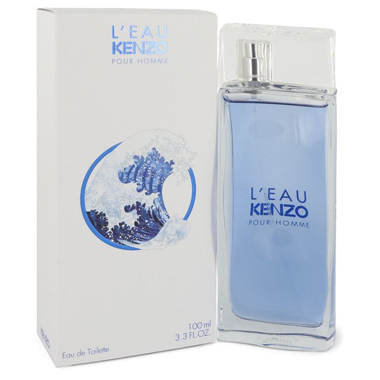 L'eau Kenzo by Kenzo Eau De Toilette Spray 3.3 oz for Men - Thesavour