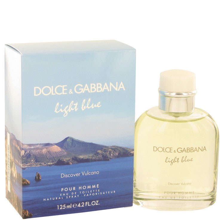 Light Blue Discover Vulcano by Dolce & Gabbana Eau De Toilette Spray 4.2 oz for Men - Thesavour