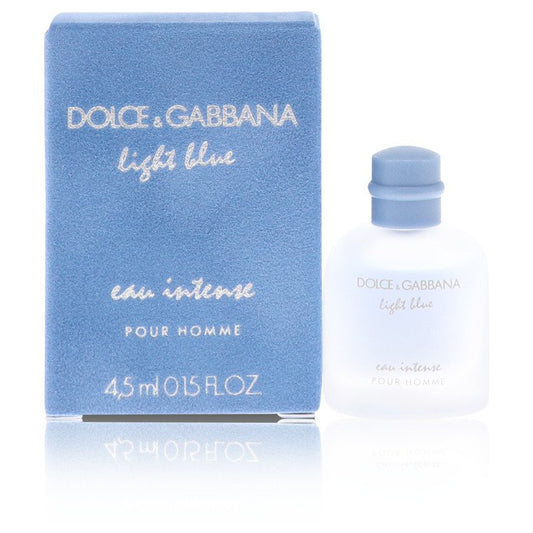 Light Blue Eau Intense by Dolce & Gabbana Mini EDP .15 oz for Men - Thesavour