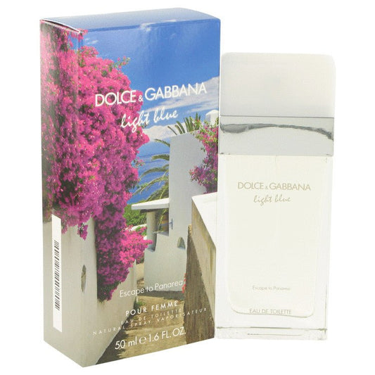 Light Blue Escape to Panarea by Dolce & Gabbana Eau De Toilette Spray for Women - Thesavour