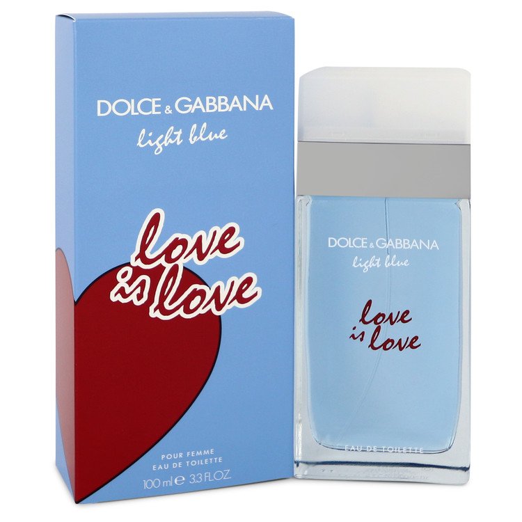 Light Blue Love Is Love by Dolce & Gabbana Eau De Toilette Spray 3.3 oz for Women - Thesavour