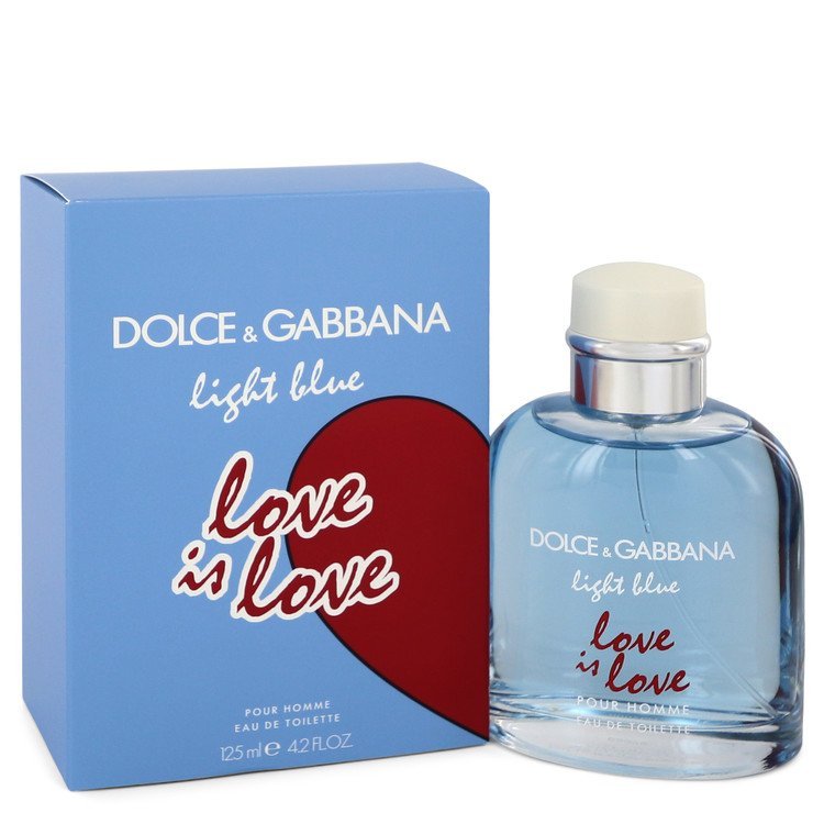 Light Blue Love Is Love by Dolce & Gabbana Eau De Toilette Spray 4.2 oz for Men - Thesavour