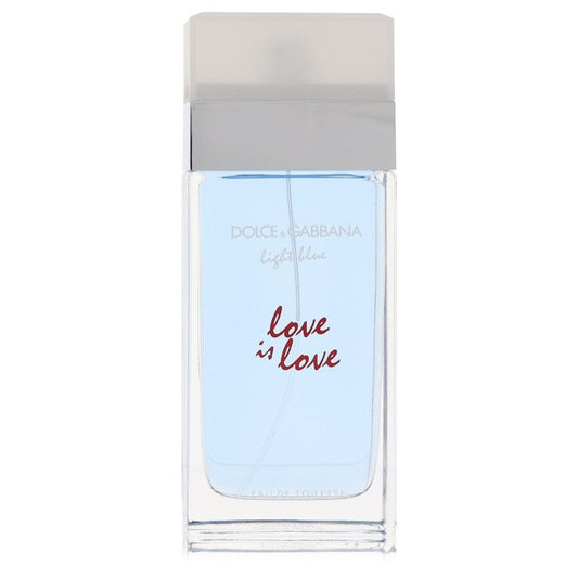 Light Blue Love Is Love by Dolce & Gabbana Eau De Toilette Spray (Tester) 3.3 oz for Women - Thesavour