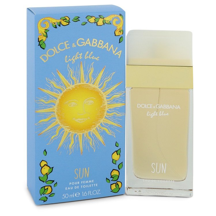 Light Blue Sun by Dolce & Gabbana Eau De Toilette Spray (Unboxed) 1.7 oz for Women - Thesavour