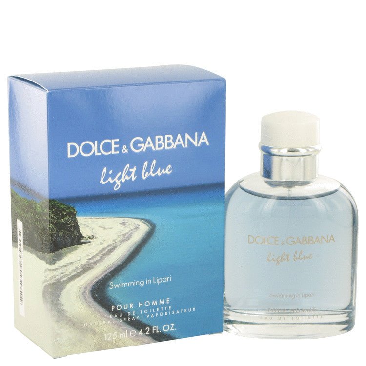 Light Blue Swimming in Lipari by Dolce & Gabbana Eau De Toilette Spray for Men - Thesavour