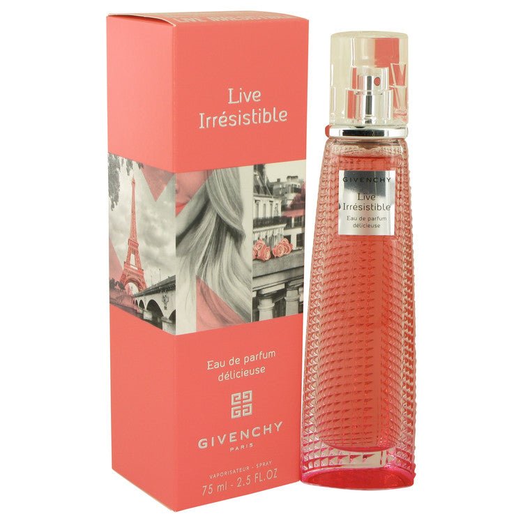 Live Irresistible Delicieuse by Givenchy Eau De Parfum Spray 2.5 oz for Women - Thesavour