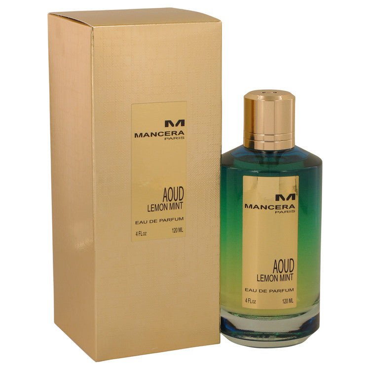 Mancera Aoud Lemon Mint by Mancera Eau De Parfum Spray (Unisex) 4 oz for Women - Thesavour