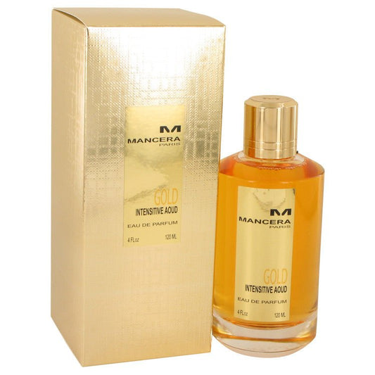 Mancera Intensitive Aoud Gold by Mancera Eau De Parfum Spray (Unisex) 4 oz for Women - Thesavour