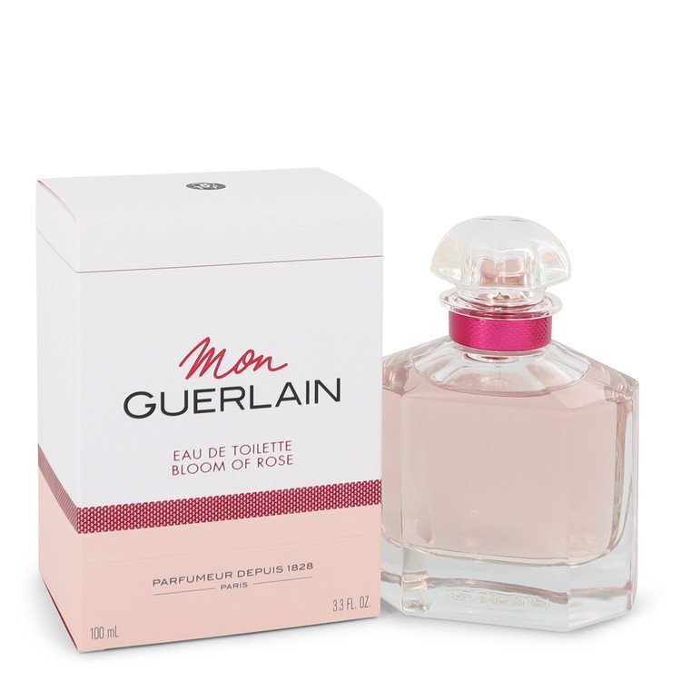 Mon Guerlain Bloom of Rose by Guerlain Eau De Toilette Spray 3.3 oz for Women - Thesavour