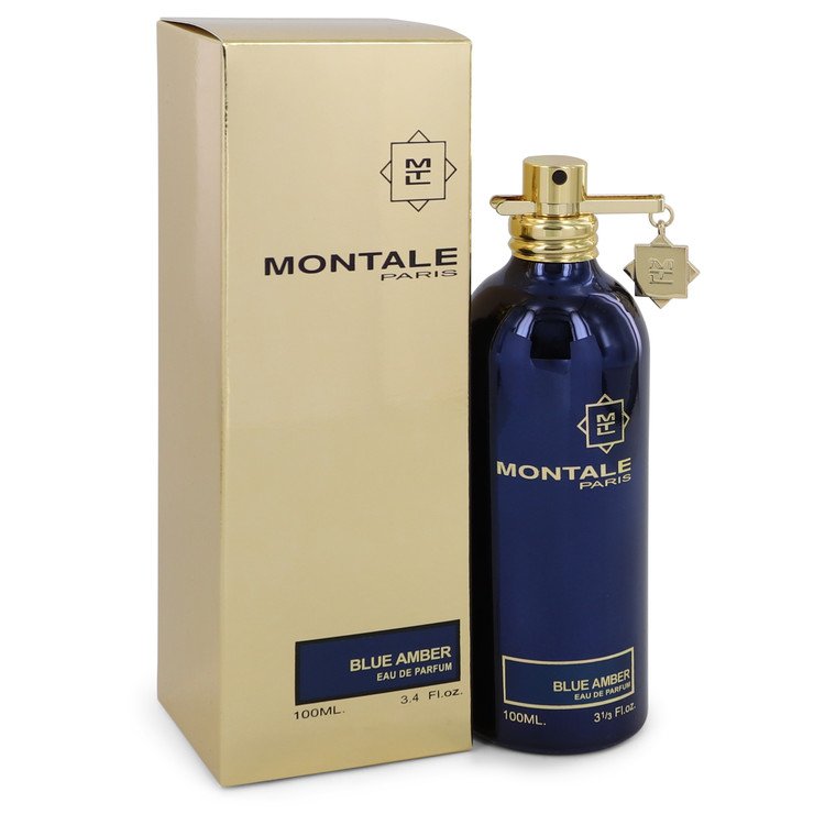 Montale Blue Amber by Montale Eau De Parfum Spray (Unisex) 3.4 oz for Women - Thesavour