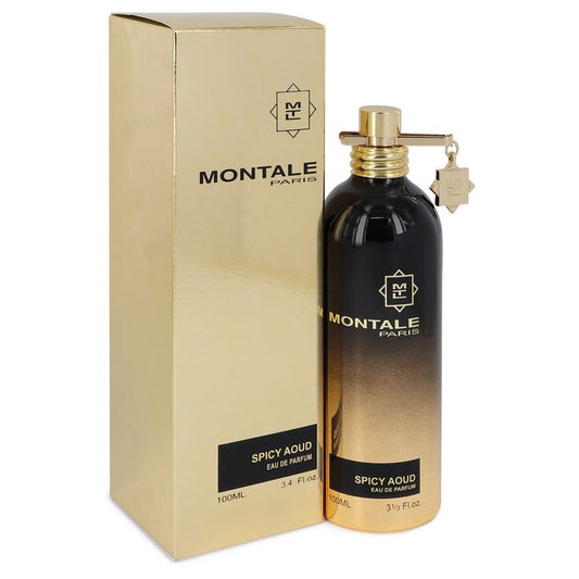 Montale Spicy Aoud by Montale Eau De Parfum Spray (Unisex) 3.4 oz for Women - Thesavour