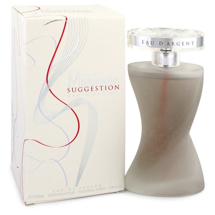 Montana Suggestion Eau d'Argent by Montana Eau De Parfum Spray (unboxed) 3.4 oz for Women - Thesavour