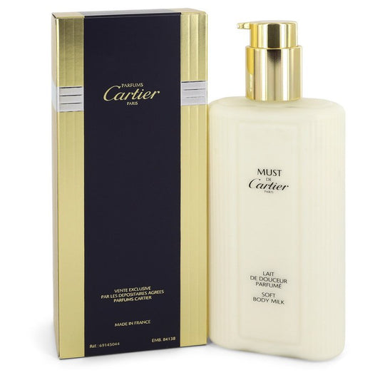 MUST DE CARTIER by Cartier Body Milk 6.75 oz for Women - Thesavour