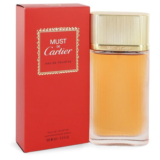 MUST DE CARTIER by Cartier Eau De Toilette Spray (unboxed) 3.3 oz for Women - Thesavour