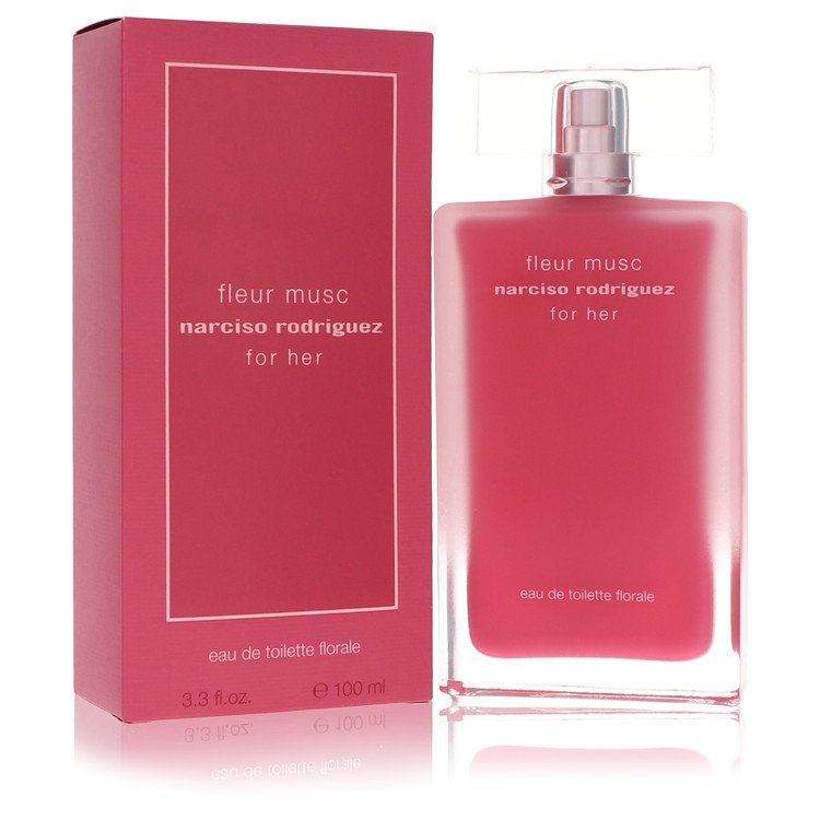 Narciso Rodriguez Fleur Musc by Narciso Rodriguez Eau De Toilette Florale Spray 3.3 oz for Women - Thesavour