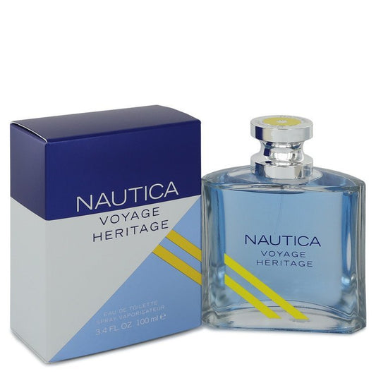 Nautica Voyage Heritage by Nautica Eau De Toilette Spray 3.4 oz for Men - Thesavour