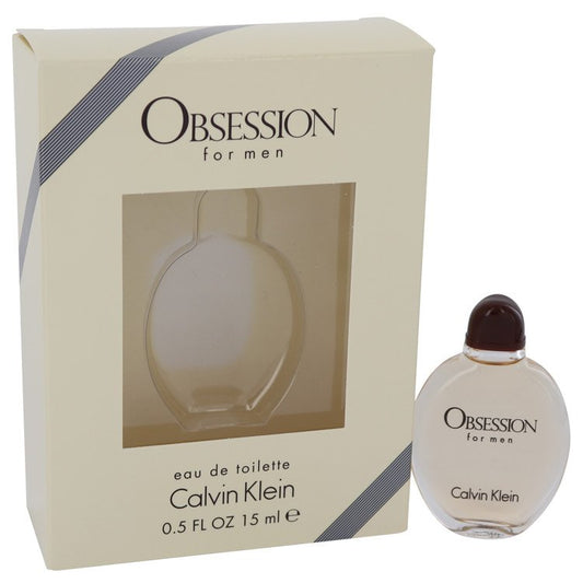 OBSESSION by Calvin Klein Eau De Toilette .5 oz for Men - Thesavour