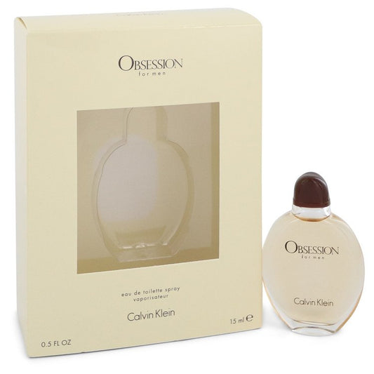 OBSESSION by Calvin Klein Eau De Toilette Spray .5 oz for Men - Thesavour