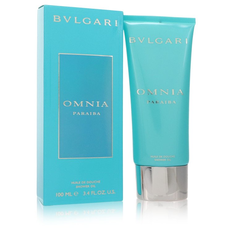 Omnia Paraiba by Bvlgari Shower Oil 3.4 oz for Women - Thesavour