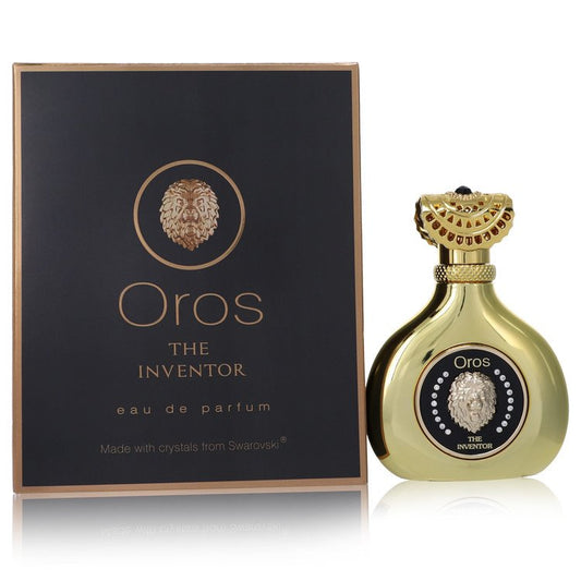 Oros The Inventor Black by Armaf Eau De Parfum Spray 2.9 oz for Men - Thesavour
