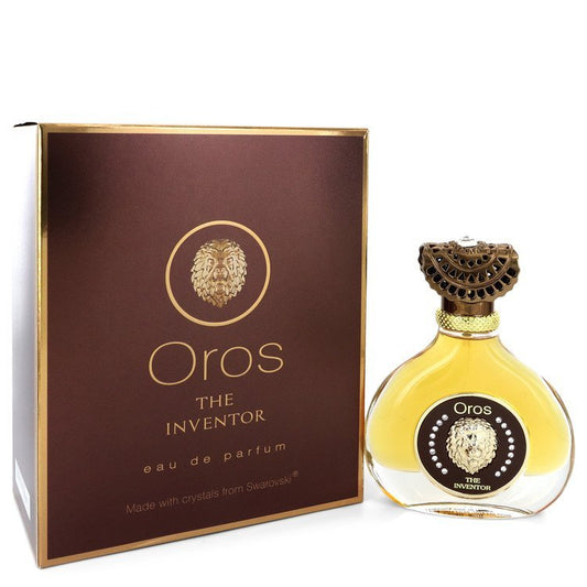 Oros The Inventor Brown by Armaf Eau De Parfum Spray 2.9 oz for Men - Thesavour