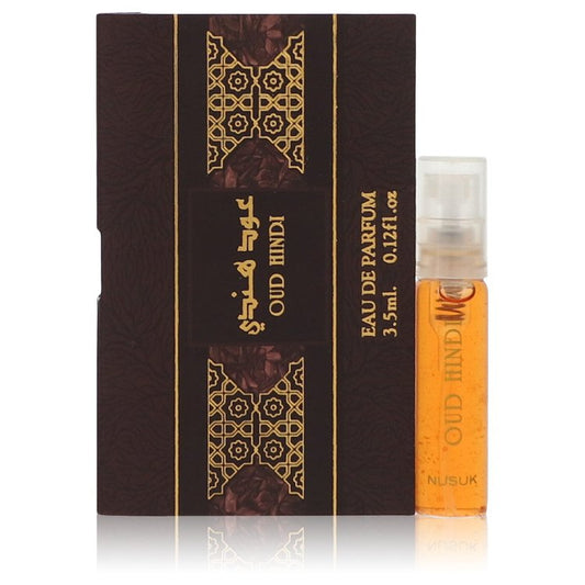 Oud Hindi Rihanah by Rihanah Vial (sample) .12 oz for Men - Thesavour