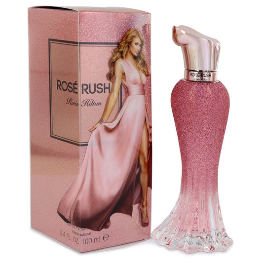 Paris Hilton Rose Rush by Paris Hilton Eau De Parfum Spray 3.4 oz for Women - Thesavour