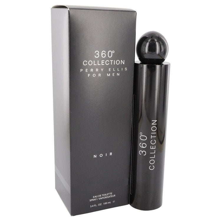 Perry Ellis 360 Collection Noir by Perry Ellis Eau De Toilette Spray 3.4 oz for Men - Thesavour