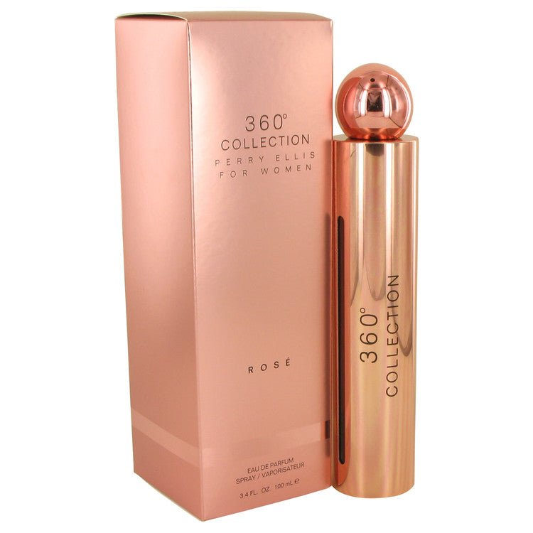 Perry Ellis 360 Collection Rose by Perry Ellis Eau De Parfum Spray 3.4 oz for Women - Thesavour