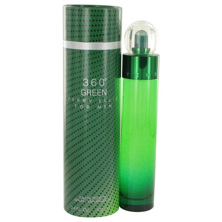 Perry Ellis 360 Green by Perry Ellis Eau De Toilette Spray 3.4 oz for Men - Thesavour