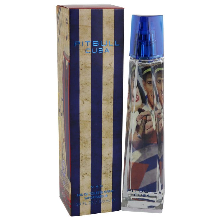 Pitbull Cuba by Pitbull Eau De Toilette Spray (unboxed) 3.4 oz for Men - Thesavour