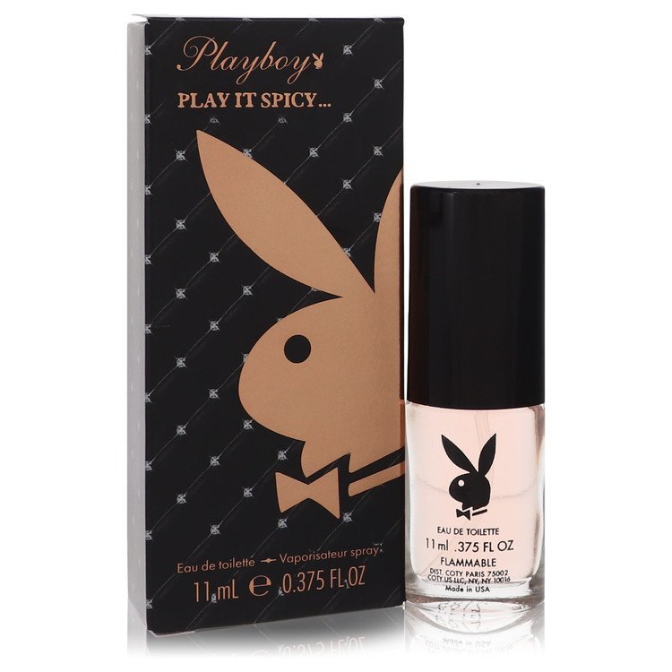 Playboy Play It Spicy by Playboy Mini EDT Spray .375 oz for Women - Thesavour