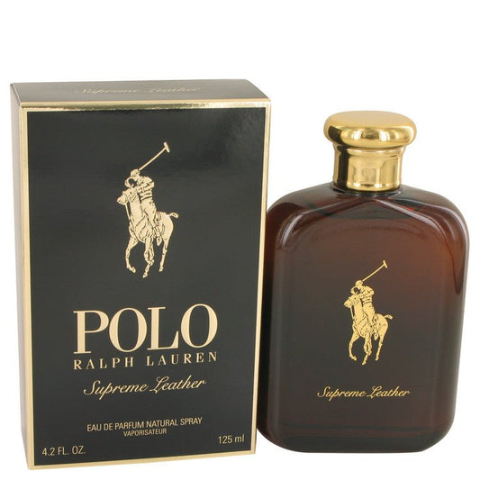 Polo Supreme Leather by Ralph Lauren Eau De Parfum Spray 4.2 oz for Men - Thesavour